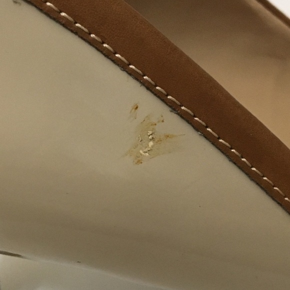 Tommy Hilfiger Twkaira Heels Logo Patent Leather Pumps Nude Monogram Buckle 8M - Picture 8 of 9